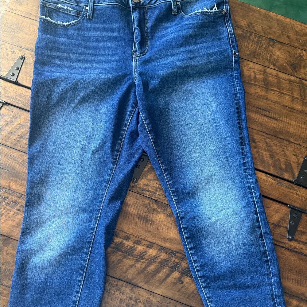 Everflex by Maurices High Rise Straight Jeans Size 18W